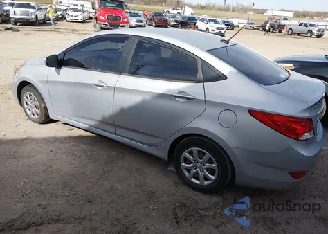 2014 Hyundai Accent Gls z USA, uszkodzony, nr VIN KMHCT4AE1EU670383